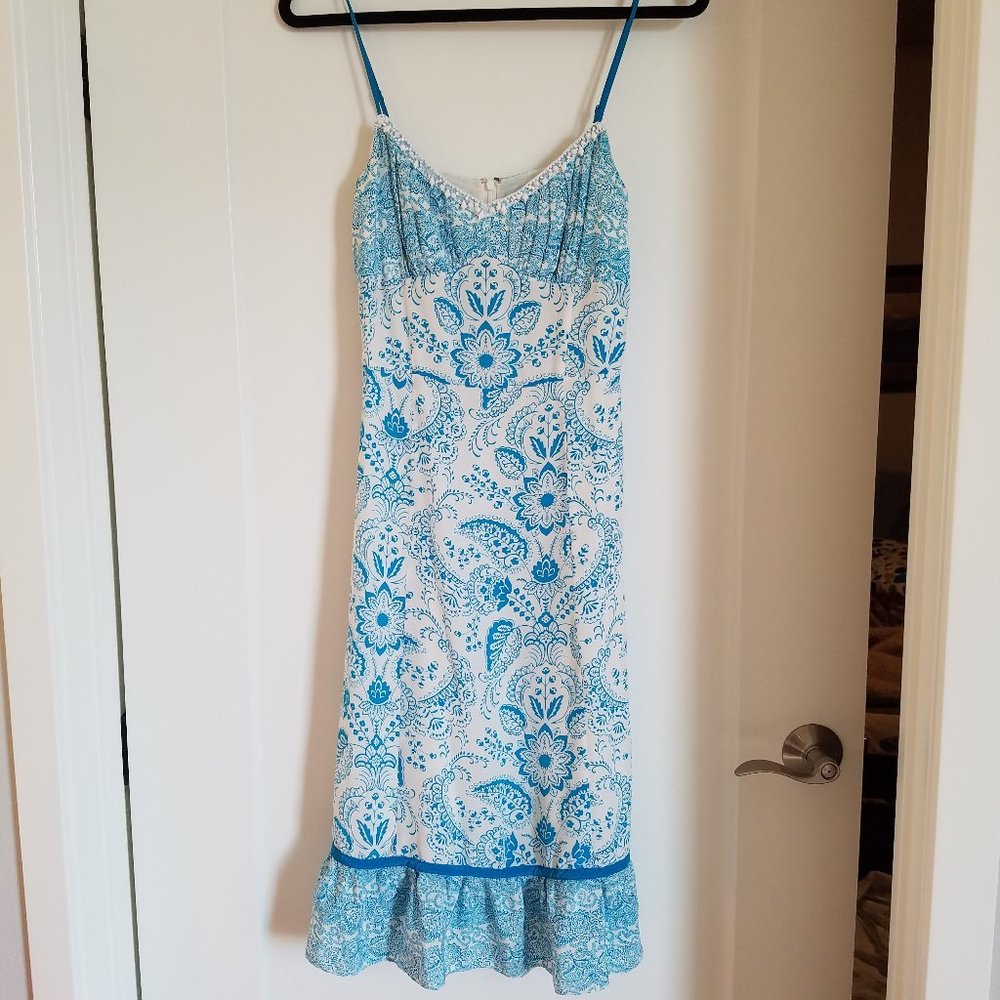 Ann Taylor Silk Floral Dress